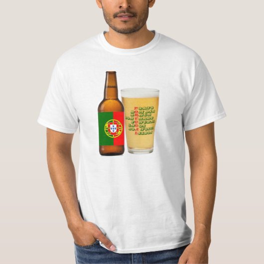 ポルトガル酒飲みチーム Tシャツ (正面)