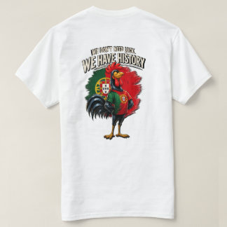 ポルトガル雄鶏サッカーファン面白いTシャツ Tシャツ