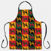 ポルトガル頭が切れるの水犬 エプロン (正面)