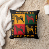 ポルトガル頭が切れるの水犬 クッション (ブランケット)