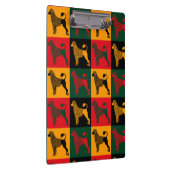 ポルトガル頭が切れるの水犬 クリップボード (右)