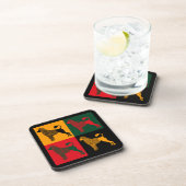 ポルトガル頭が切れるの水犬 コースター (右側)