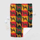 ポルトガル頭が切れるの水犬 ゴルフタオル (インサイチュ)