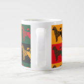 ポルトガル頭が切れるの水犬 ジャンボコーヒーマグカップ (裏面)