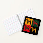 ポルトガル頭が切れるの水犬 ノートブック (内部)