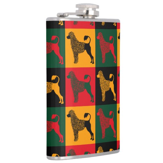 ポルトガル頭が切れるの水犬 フラスク (右)