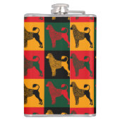 ポルトガル頭が切れるの水犬 フラスク (裏面)