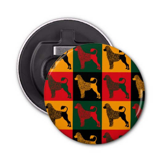 ポルトガル頭が切れるの水犬 栓抜き (正面)