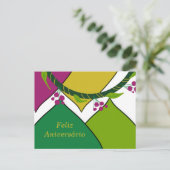 ポルトガル風誕生日カード ポストカード (スタンド正面)