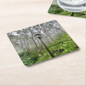 ポルトガル風 スクエアペーパーコースター (アングル)