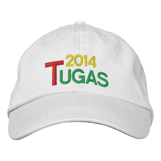 ポルトガル2014 TUGAS HAT / Chapeu Tugas 刺繍入りキャップ (正面)