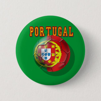 "ポルトガル"のBolaのpor Portugueses 缶バッジ
