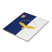 ポルトガル・アゾレス諸島国旗 タイル (側面)