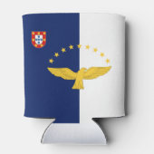 ポルトガル・アゾレス諸島国旗 缶クーラー (裏面)