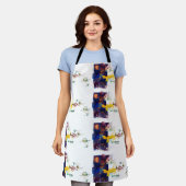 ポルトガル，アゾレス諸島 エプロン (着用した状態)