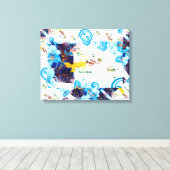 ポルトガル，アゾレス諸島 キャンバスプリント (インサイチュ (ウッドフロア))