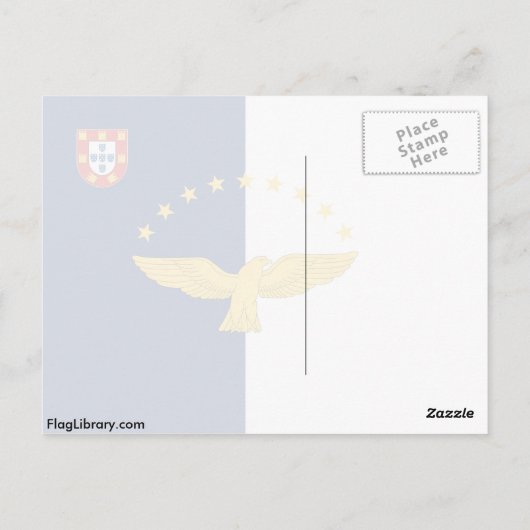 ポルトガル,アゾレス ポストカード (裏面)