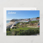 ポルトガル,アルガルヴェのサルマ シーズンポストカード (正面/裏面)