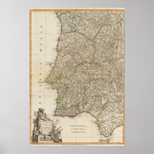 ポルトガル、アルガルヴェ ポスター (正面)