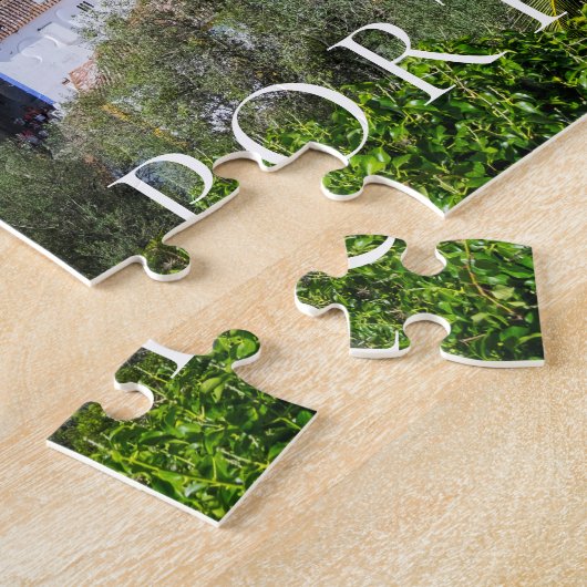 ポルトガル·アヴェイロの街並み ジグソーパズル (側面)