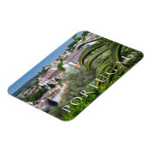 ポルトガル，アヴェイロの街並み マグネット (左側)