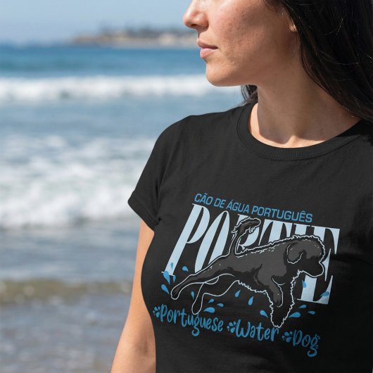 ポルトガル・ウォーター・ドッグ - ポーティー Tシャツ