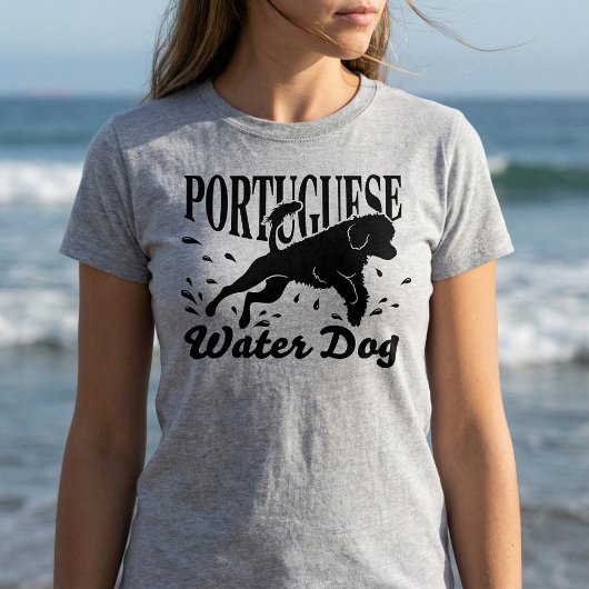 ポルトガル・ウォーター・ドッグ - ポーティー Tシャツ