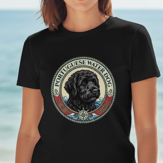 ポルトガル・ウォーター・ドッグ - ポーティー Tシャツ