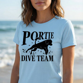 ポルトガル・ウォーター・ドッグ - ポーティー Tシャツ