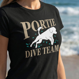 ポルトガル・ウォーター・ドッグ - ポーティー Tシャツ