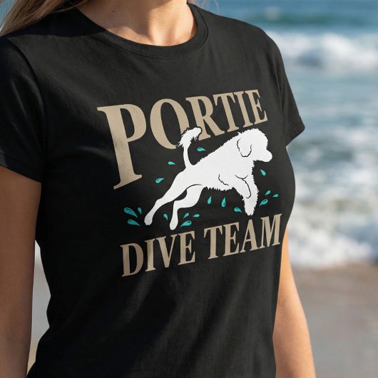 ポルトガル・ウォーター・ドッグ - ポーティー Tシャツ