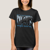 ポルトガル・ウォーター・ドッグ - ポーティー Tシャツ (正面)