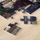 ポルトガル、オポルト(ポルト)。 歴史的な家と ジグソーパズル (側面)