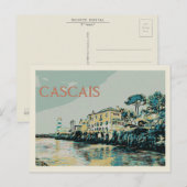 ポルトガル、カスカイスの宮殿 ポストカード (正面/裏面)