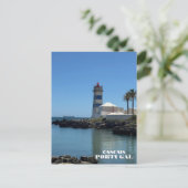 ポルトガル カスカイス 海洋 灯台 海岸 シーズンポストカード (スタンド正面)