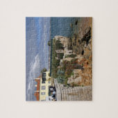 ポルトガル、カスカイス。Praia da Rainha, 2ビーチ ジグソーパズル (縦)