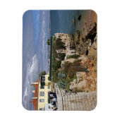 ポルトガル、カスカイス。Praia da Rainha, 2ビーチ マグネット (縦)