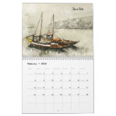 ポルトガル カレンダー (2月 2026)