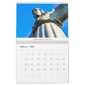 ポルトガル カレンダー (2月 2026)