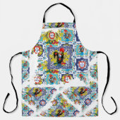 ポルトガル，ガロ・デ・バルセロス エプロン (正面)