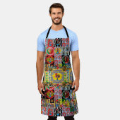 ポルトガル，ガロ・デ・バルセロス エプロン (着用した状態)