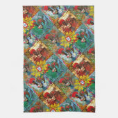 ポルトガル，ガロ・デ・バルセロス キッチンタオル (縦)