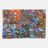 ポルトガル，ガロ・デ・バルセロス キッチンタオル (横)