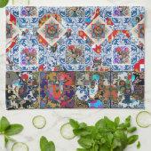 ポルトガル，ガロ・デ・バルセロス キッチンタオル (折り畳み)