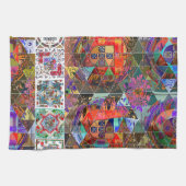 ポルトガル，ガロ・デ・バルセロス キッチンタオル (横)