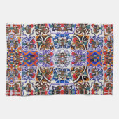 ポルトガル，ガロ・デ・バルセロス キッチンタオル (横)