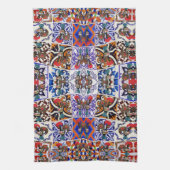 ポルトガル，ガロ・デ・バルセロス キッチンタオル (縦)