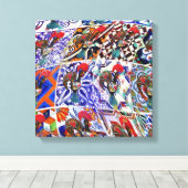 ポルトガル，ガロ・デ・バルセロス キャンバスプリント (インサイチュ (ウッドフロア))