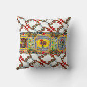 ポルトガル，ガロ・デ・バルセロス クッション (裏面)