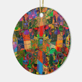 ポルトガル,ガロ・デ・バルセロス セラミックオーナメント (左)